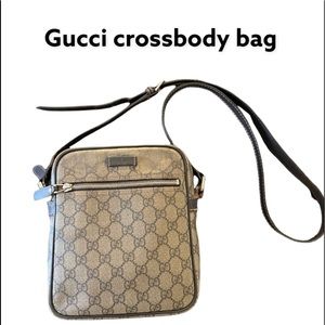 Authentic Gucci Guccissima crossbody bag